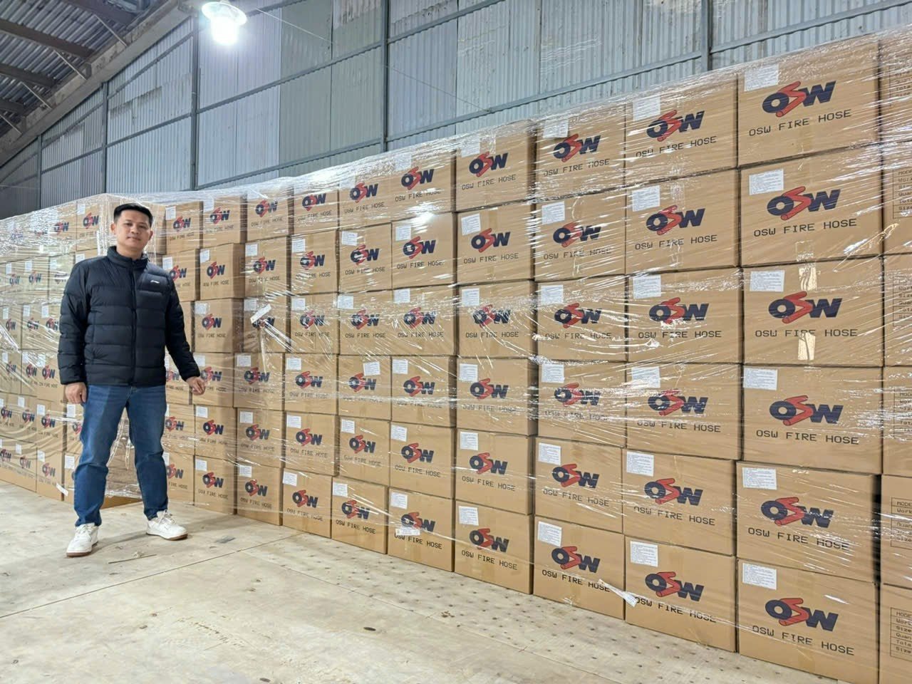 Cuộn vòi chữa cháy DN52-17Bar-20m nhập khẩu Đức có tem kiểm định PCCC - Ảnh 3