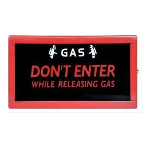 Bảng chỉ dẫn thông báo xả khí Sanjiang QM-ZSD-01E
