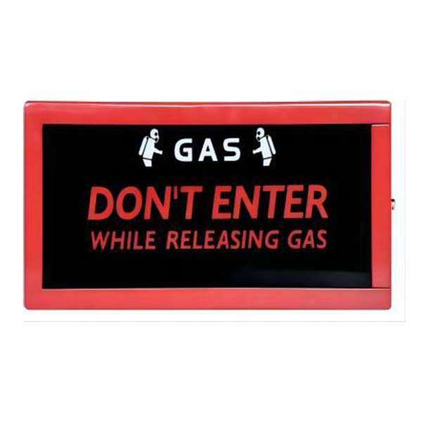 Bảng chỉ dẫn thông báo xả khí Sanjiang QM-ZSD-01E